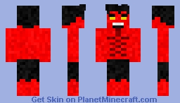 Скин Red Hulk для Minecraft Скачать Скин Red Hulk для Minecraft