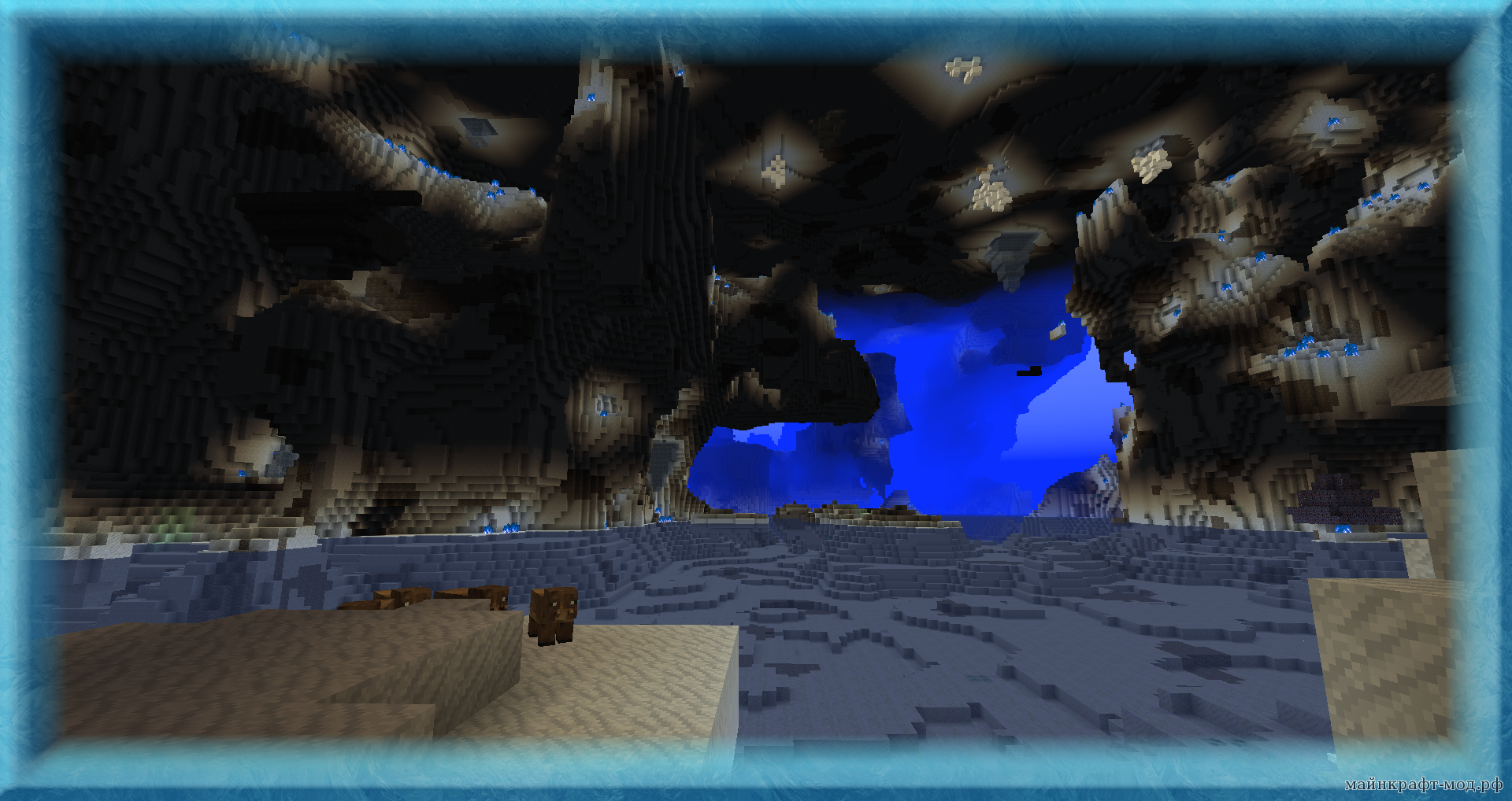 Frothenland мод minecraft
