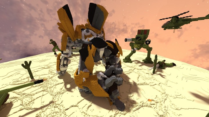Карта Transformers для Майнкрафт