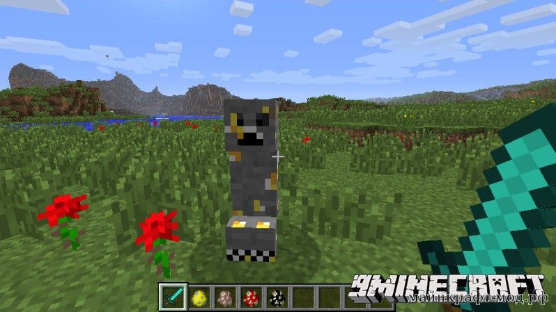 minecraft крипер мод