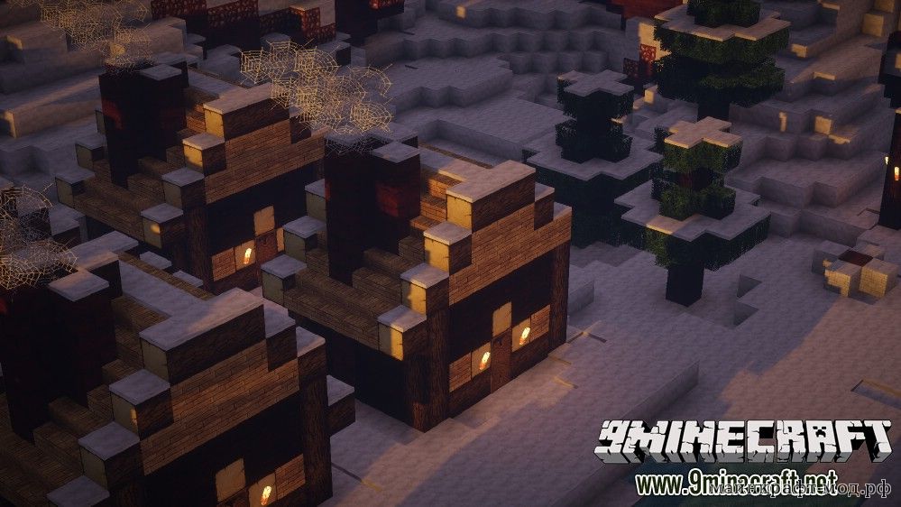 Новогодняя карта с квестами Minecraft