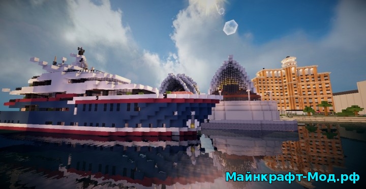 Minecraft современный город